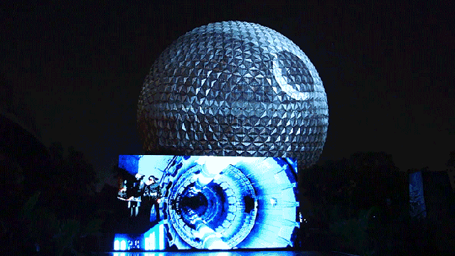 Walt Disney World Turned Epcot’s Spaceship Earth Into The Death Star