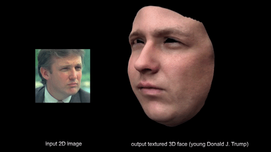 Neural Networks Can Now Turn A Single Photo Into A Creepy 3D Face Render