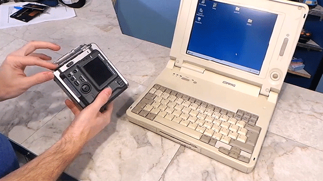 The Earliest Digital Cameras Used Floppy Disks
