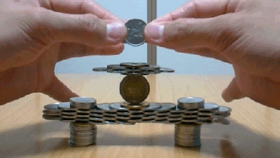 These Crazy Coin Stack Sculptures Seem Impossible