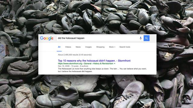 Google Won’t Alter The Holocaust-Denying Results For ‘Did The Holocaust Happen’