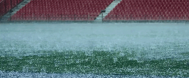 The Pitter-Patter Of Rain Sure Looks Nice In This Video