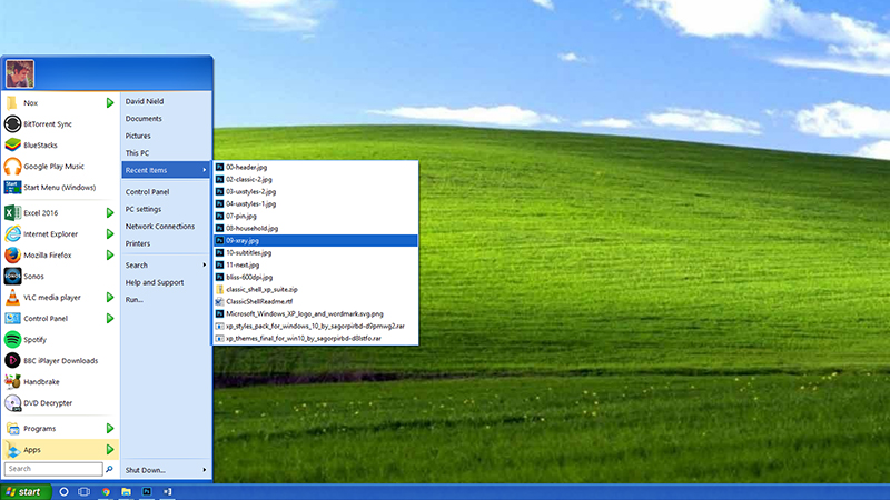 How To Make Windows 10 Look Like Windows XP