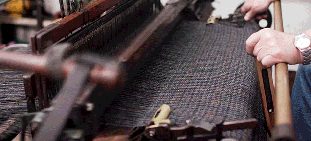 Watch The Lovely Process Of Making Traditional Harris Tweed