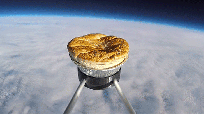 Brits Send Meat Pie To Space