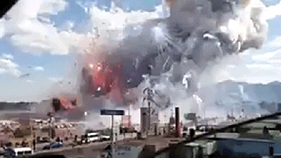 Scary Video Shows Explosions Happening At A Fireworks Market In Mexico [Updated]