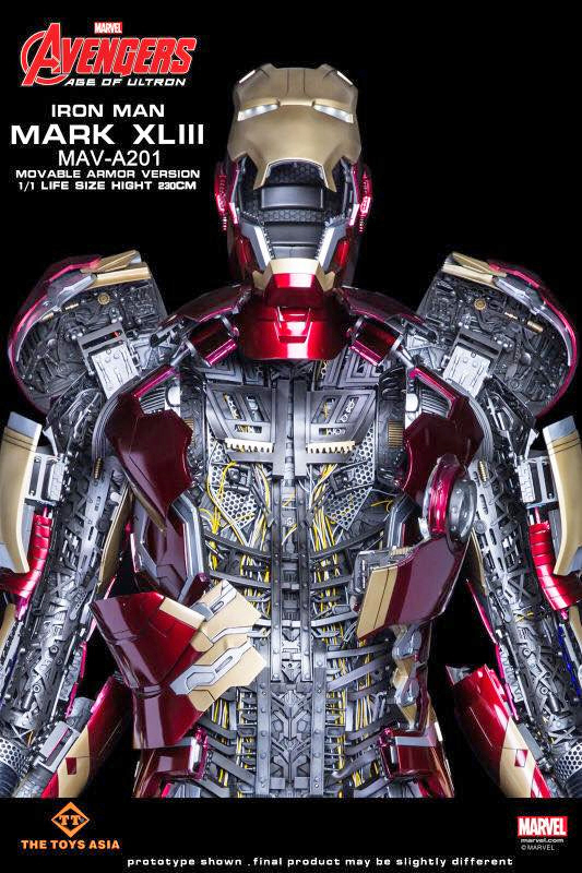 There Are 46 Motors Powering 567 Parts In This Amazing Life-size Iron Man Armour