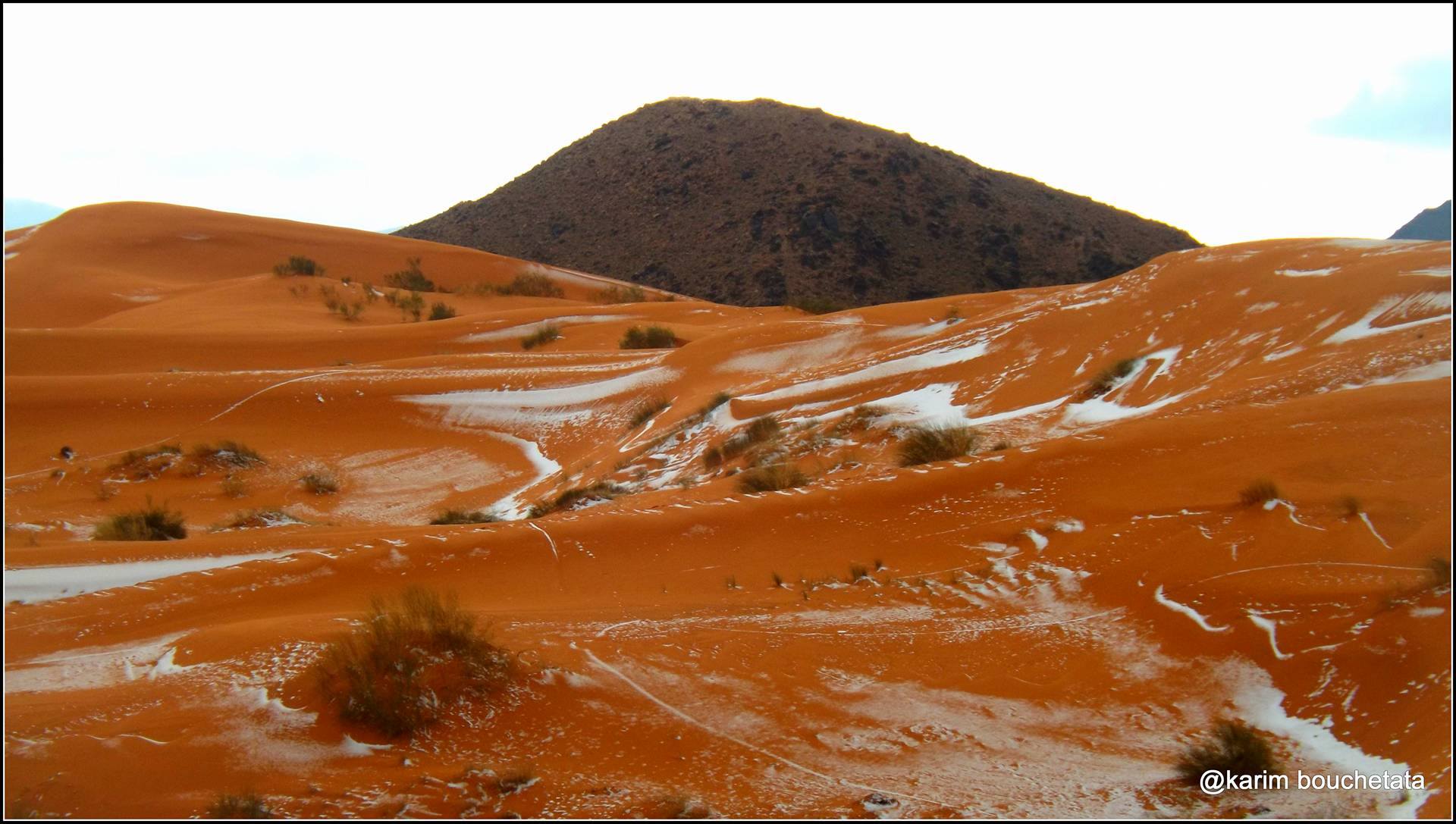Photos Of Freak Snowfall In The Sahara Look Unreal