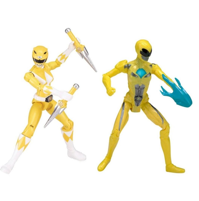 These ‘Then And Now’ Power Rangers Action Figure Sets Are Not Doing The Movie Any Favours