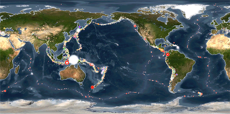 Relive 15 Years Of Earthquakes In Four Mesmerising Minutes