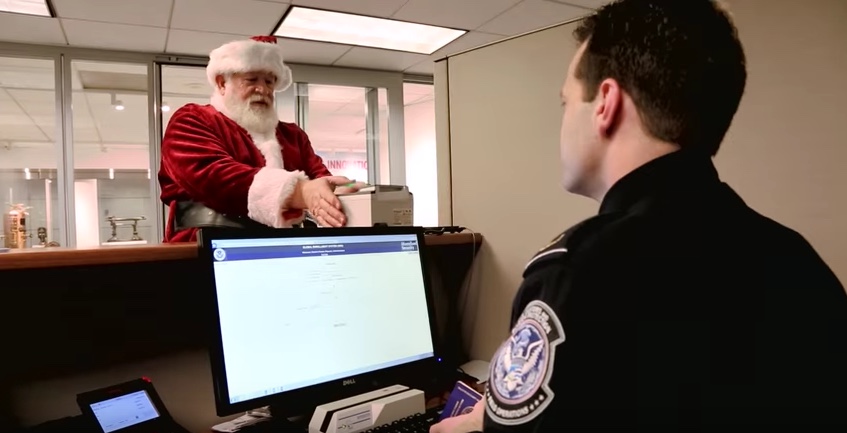 Santa Claus Proves He’s Not A Terrorist In Bizarre US Government Video