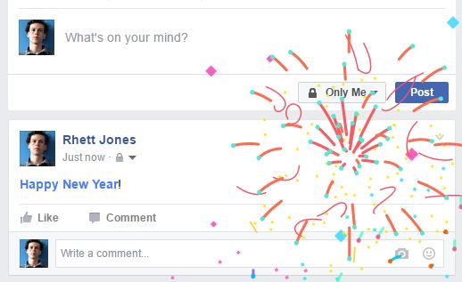Facebook Celebrates New Year’s In The Saddest Way