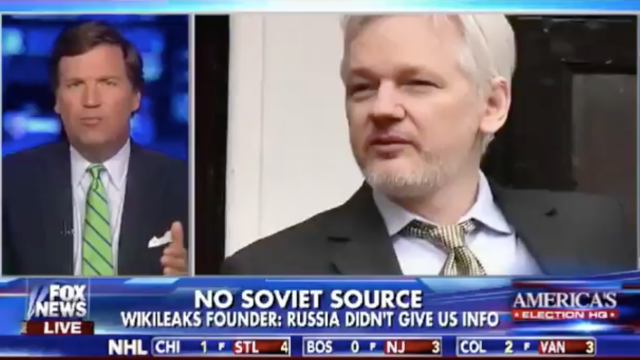 Fox News Says Assange Had No ‘Soviet Source’ For DNC Leaks 