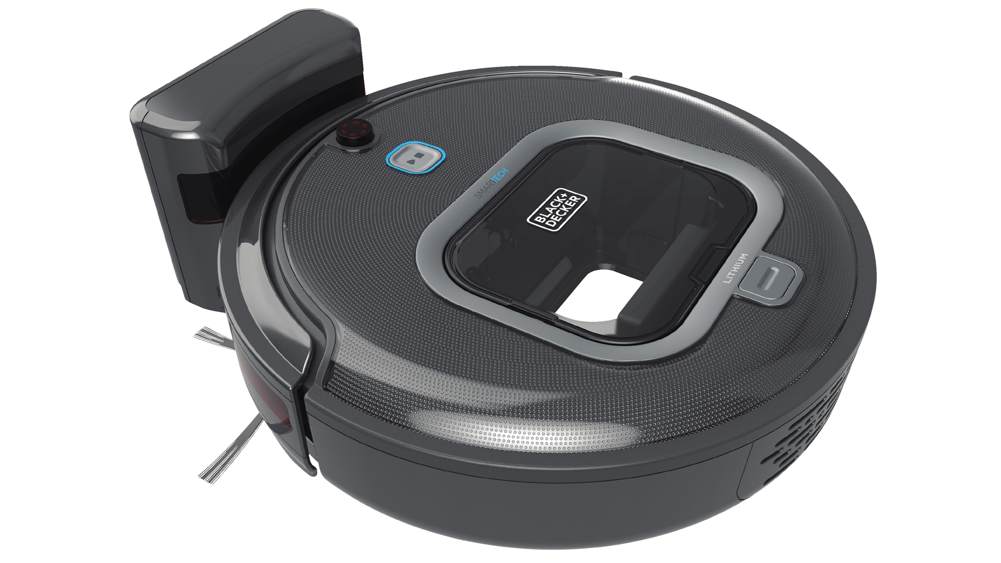 Black+Decker’s New Robovac Compresses Dirt Into Garbage Discs That Are Easy To Throw Away