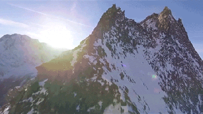 This Stabilised Footage Of A Drone Flying Up A Mountain Is Pure Gorgeousness