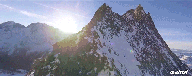 This Stabilised Footage Of A Drone Flying Up A Mountain Is Pure Gorgeousness