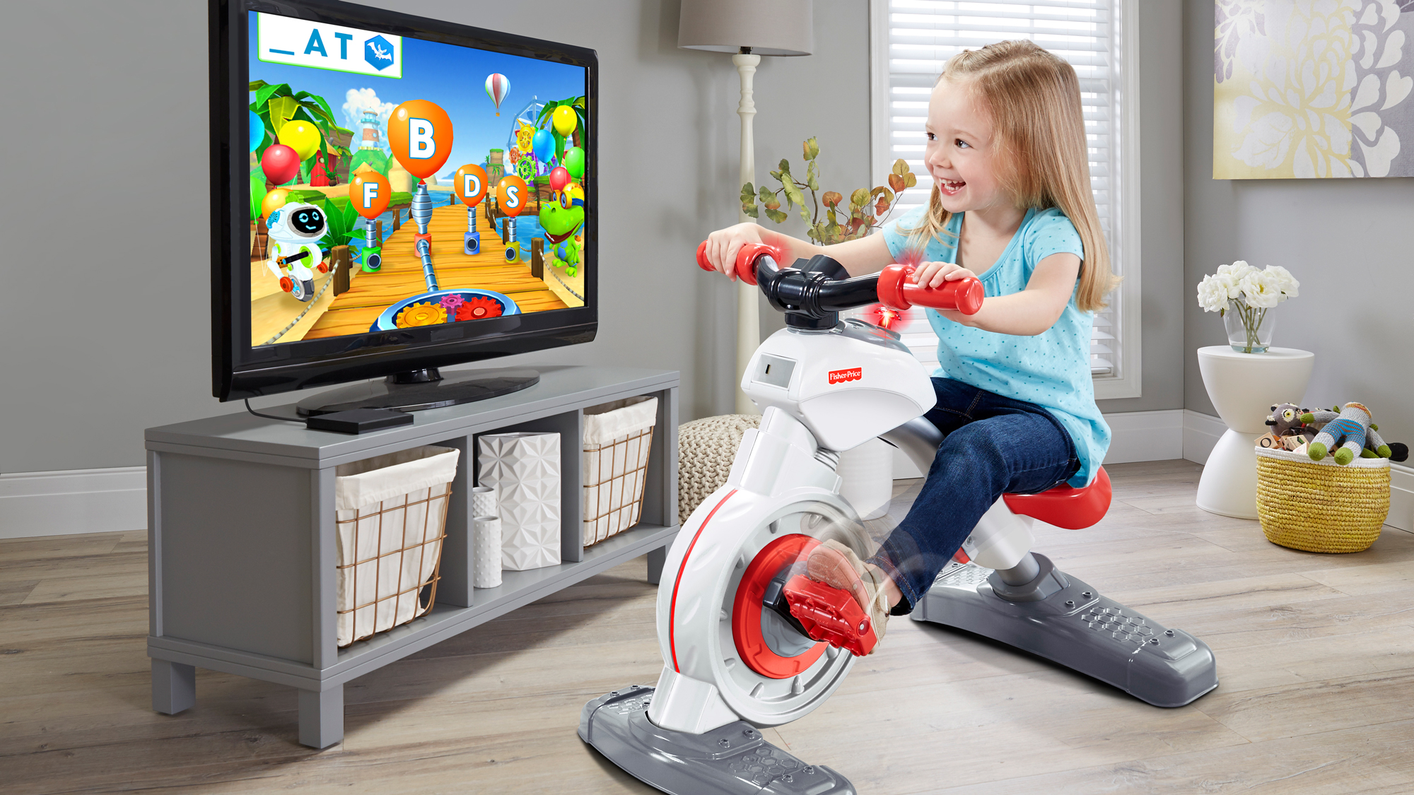 Fisher-Price Will Battle Childhood Obesity With An Exercise Bike Tablet Holder