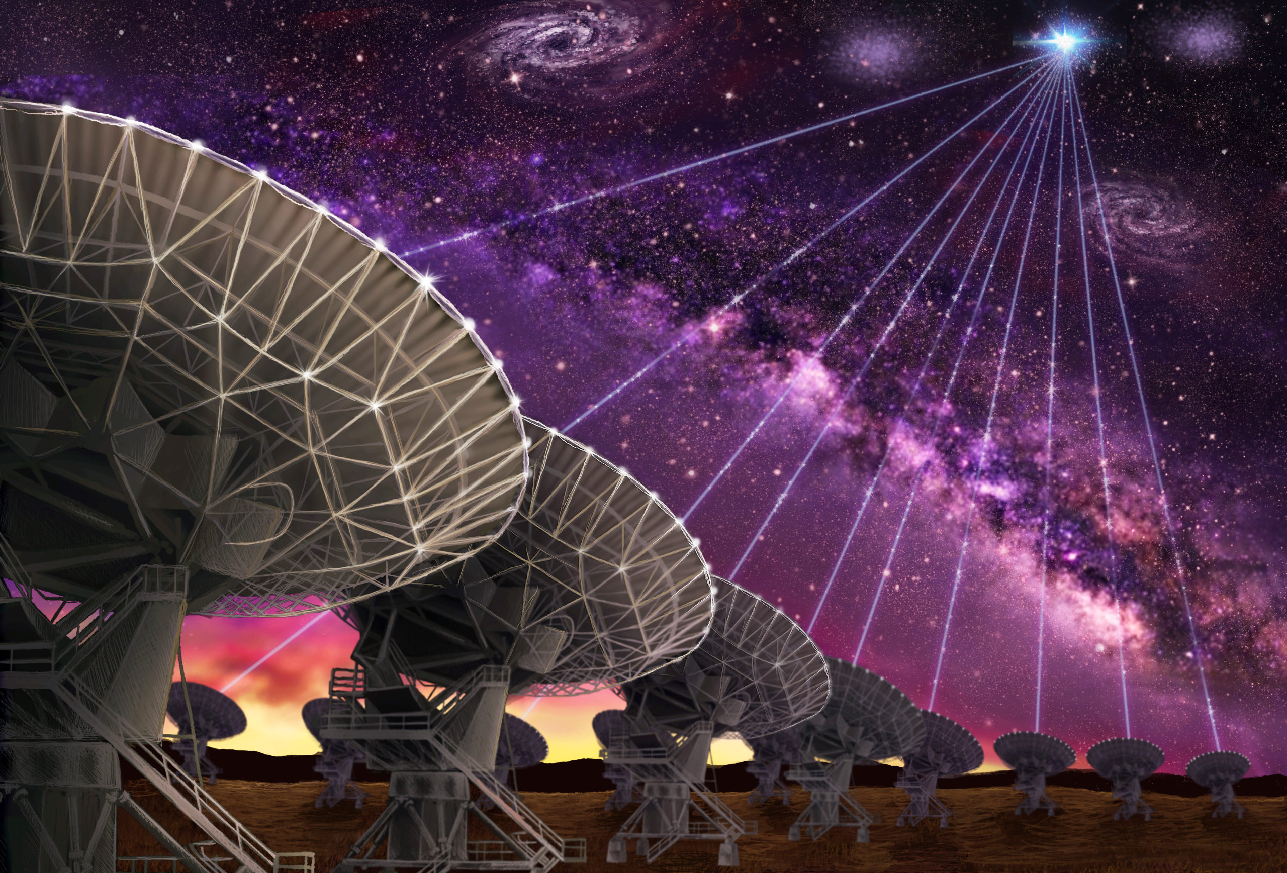 Astronomers Pinpointed The Location Of Multiple Weird Radio Bursts Beyond Our Galaxy 8287