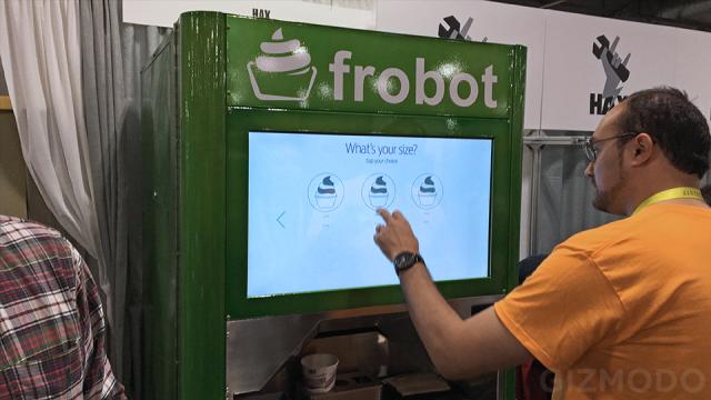 We Need To Be Inventing More Robots That Serve Humans Delicious Frozen Yogurt