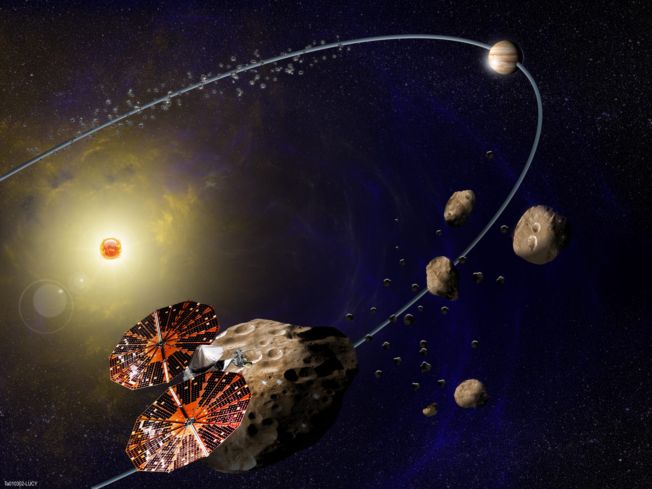 NASA Is Sending A Probe To Explore Jupiter’s Mysterious Trojan Asteroids