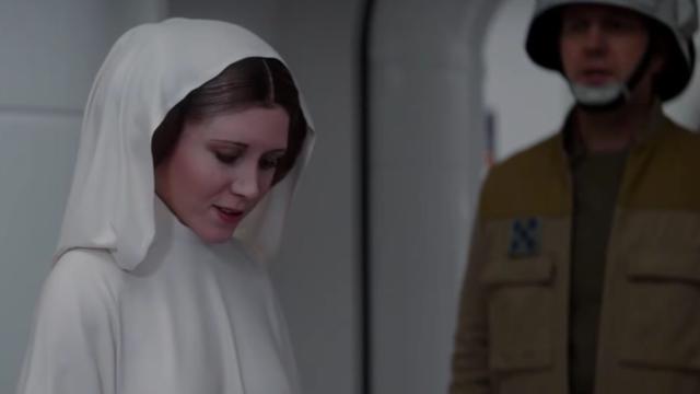 Watch How ILM Brought Back Tarkin And Leia For Rogue One