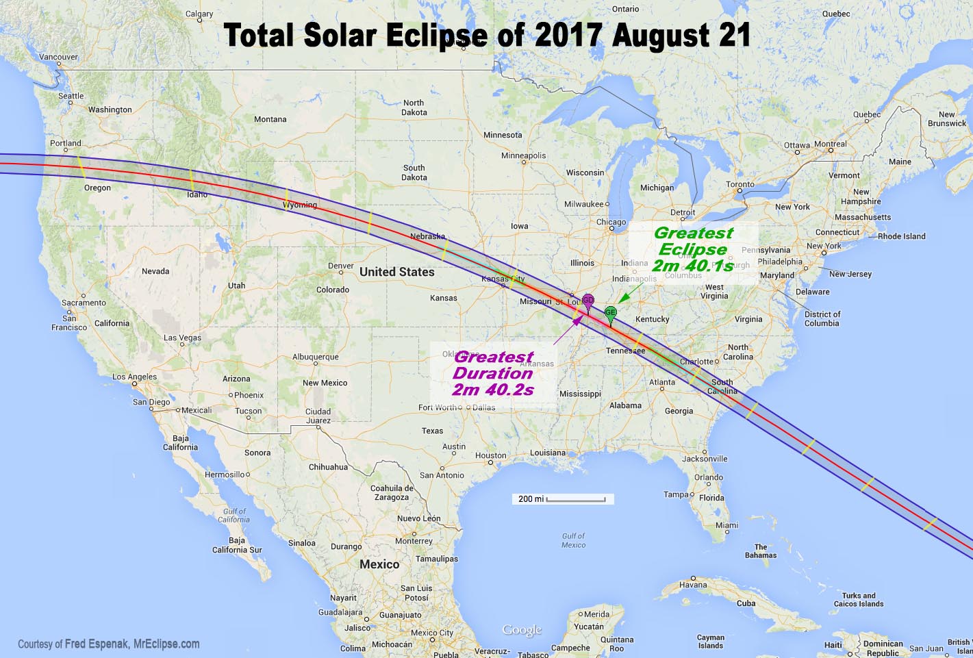 NASA Animation Offers A Freakishly Accurate Look At This Year’s US Coast-To-Coast Eclipse