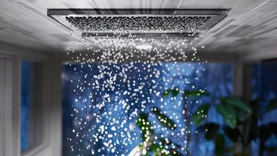 Kohler’s New Showerhead Simulates A Rainstorm For Rich People Who Won’t Touch Rain