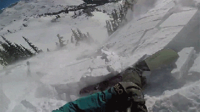 What It’s Like To Get Caught In An Avalanche
