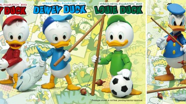 Donald Duck Seems Furious About These Fabulous New Duck Tales Figures