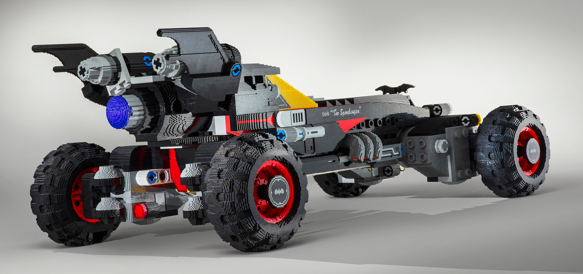 We’d Like This Life-Sized Version Of Lego Batman’s Batmobile To Be An Official Set Immediately, Please