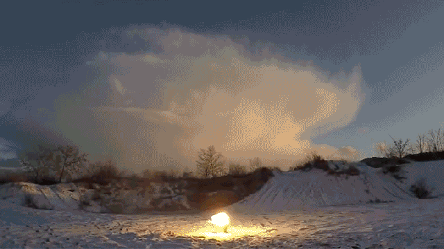 Lighting 200,000 Sparklers At Once Creates An Incredibly Satisfying Inferno