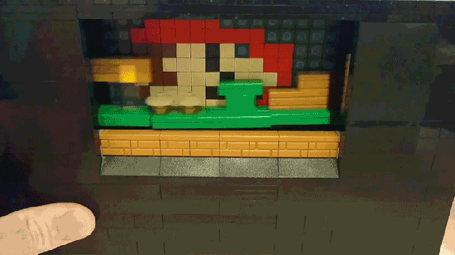 The Only Thing Missing From This Delightful LEGO Version Of Super Mario Bros. Is A Tiny Plumber