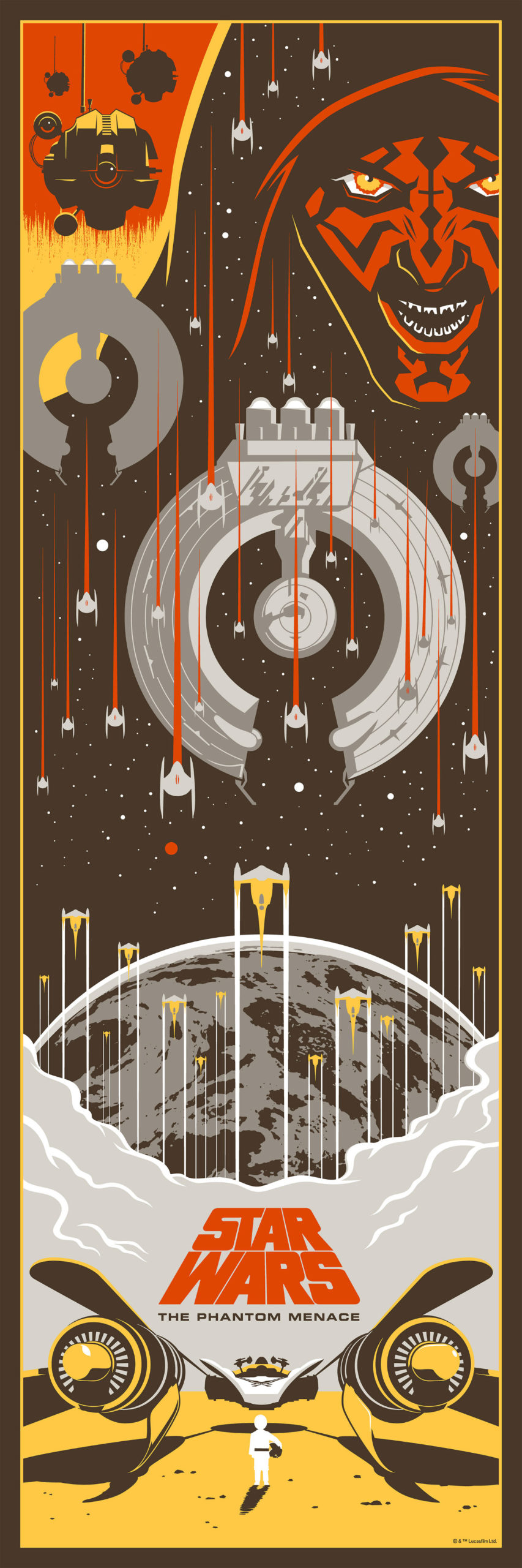 The Star Wars Prequels Have Never Looked As Good As On These Posters