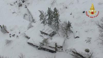 Dozens Missing After Horrific Avalanche Engulfs Italian Hotel