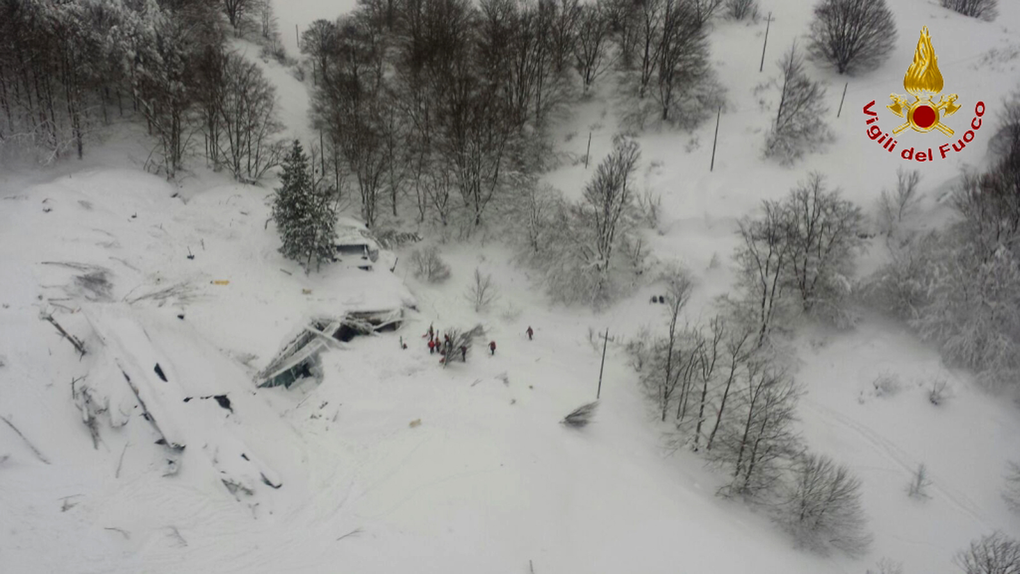 Dozens Missing After Horrific Avalanche Engulfs Italian Hotel