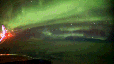 Seeing The Northern Lights At 10,600 Metres Is The Best Reason To Fly To Iceland