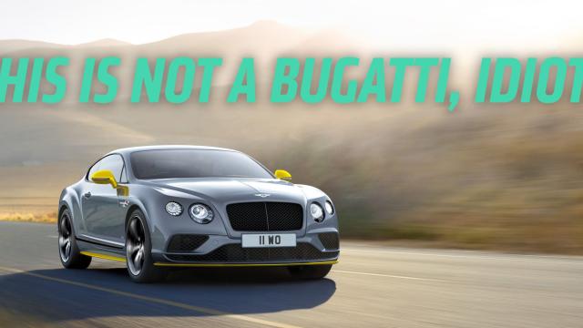 From One Bugatti Owner To All Bentley Owners: Sorry You’re Poor