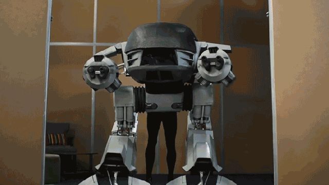 How To Build A Lifesize RoboCop ED-209 Costume You’ll Want To Wear All Year Round