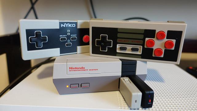 The NES Classic Is So Much Better With A Wireless Controller