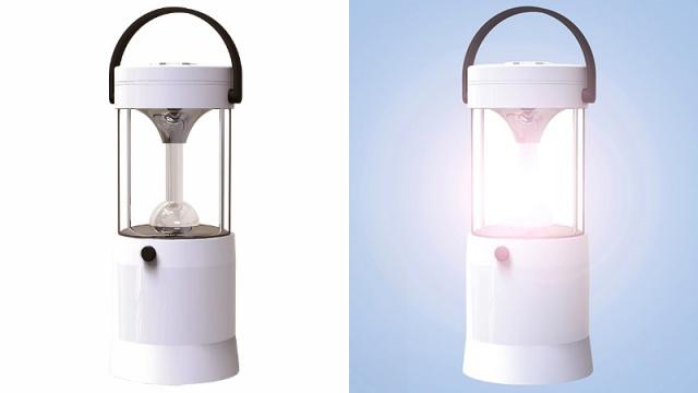 Salt Water Is All You Need To Power This Lamp For 80 Hours