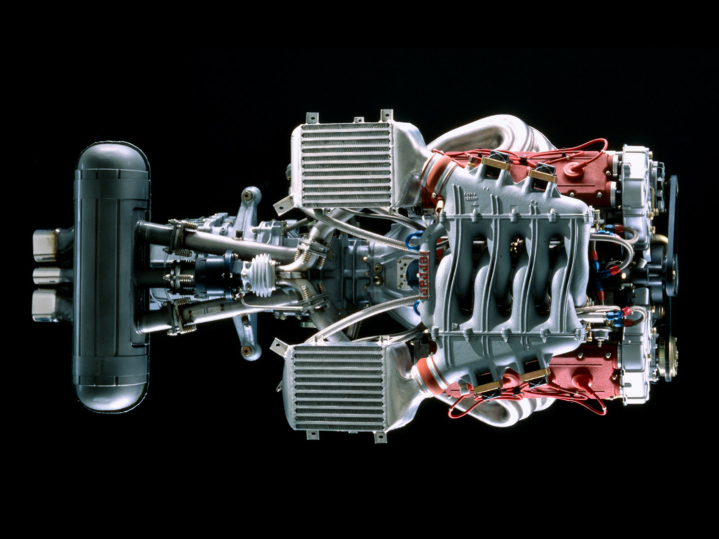 This Is What The Guts Of A Ferrari F40 Look Like