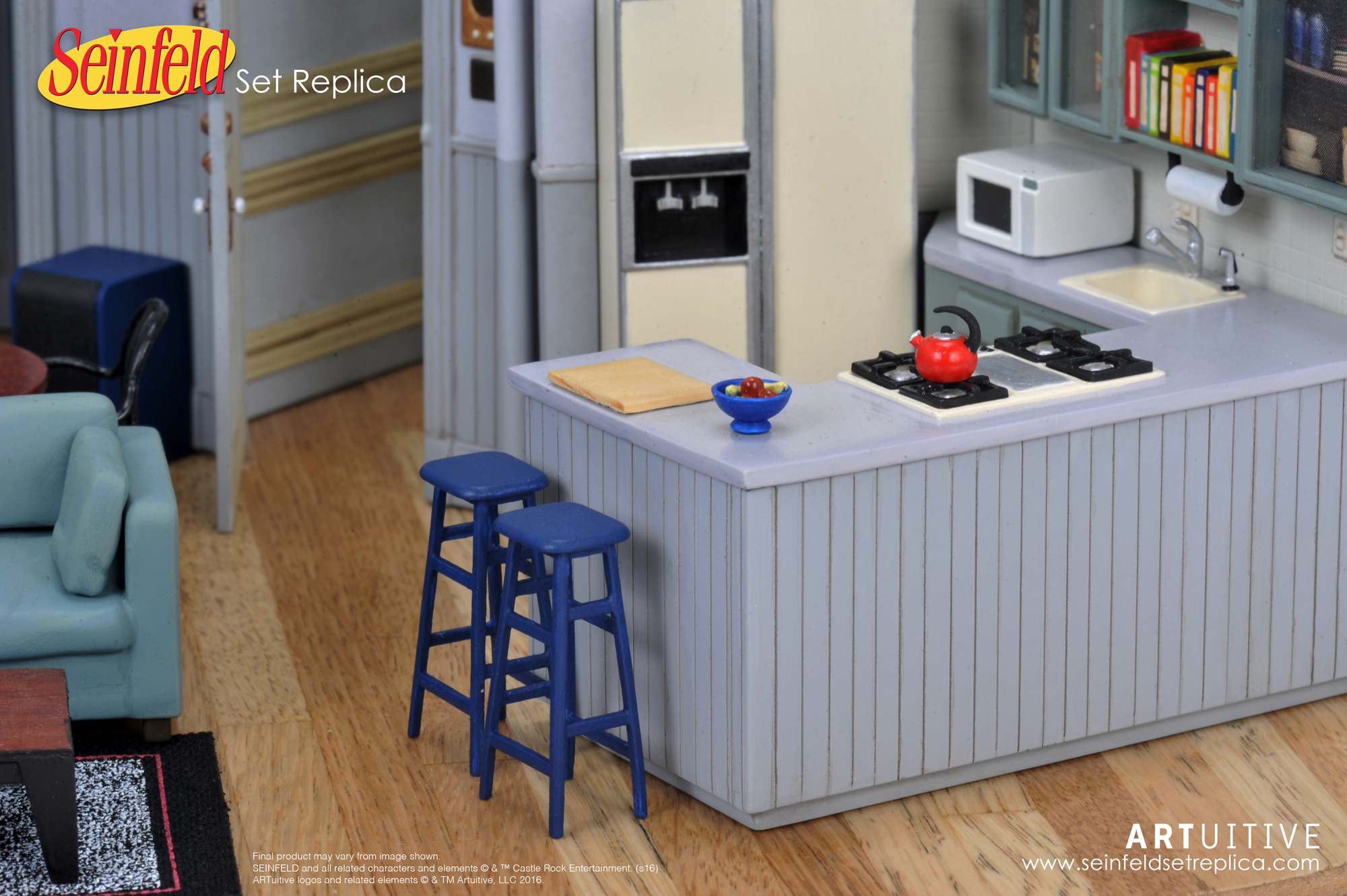 This Flawlessly Detailed Tiny Replica Of Seinfeld’s Apartment Costs $US400