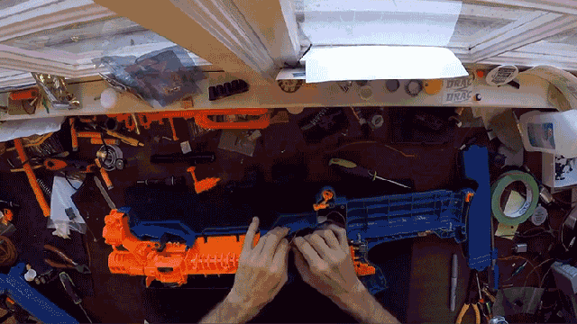 How To Turn Nerf’s Newest Rival Blaster Into A Foam Bullet Fire Hose