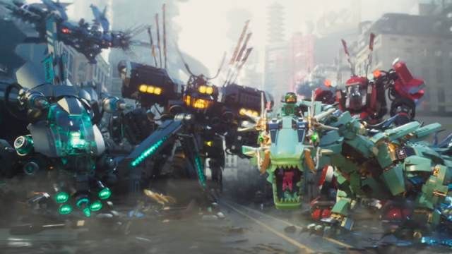 There’s A Whole Lot Of Ninjas With Giant Robots In The First Trailer For The LEGO Ninjago Movie