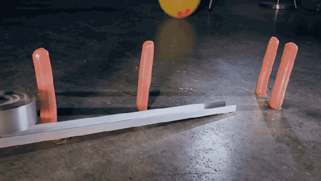 Attaching Razor Blades To A High-Speed Spinning Top Is The Best Worst Idea