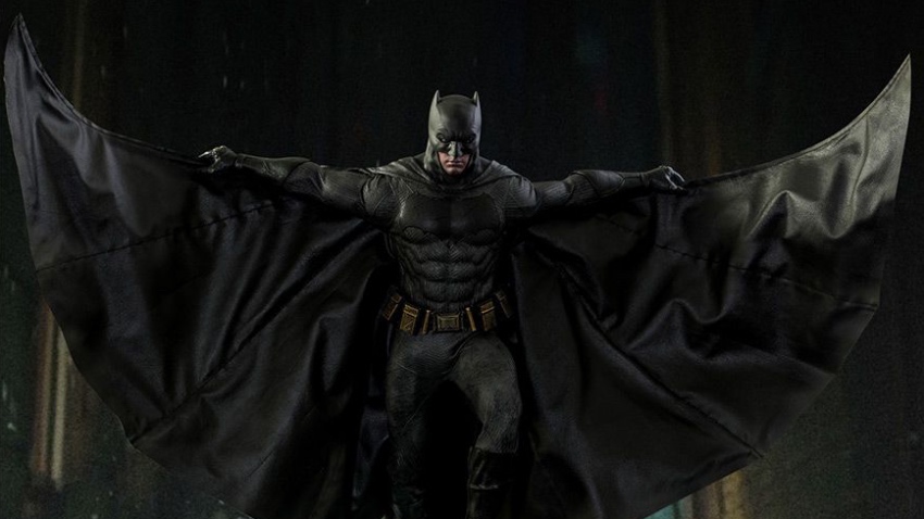 Hot Toys Debuts Suicide Squad Batman Figure, And His Cape Is Fabulous