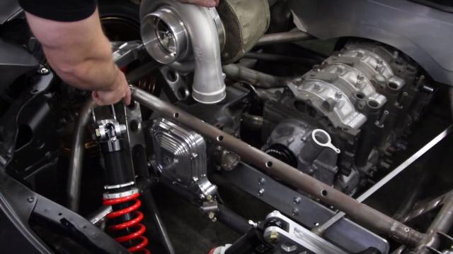 Take A Peek Under The Hood Of The Insane All-Wheel-Drive Four-Rotor Mazda RX-7