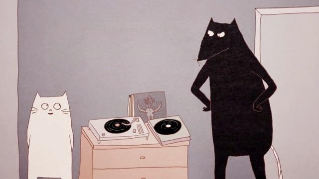 Tidy Cat Meets Messy Rat In This Adorable Odd-Couple Animation
