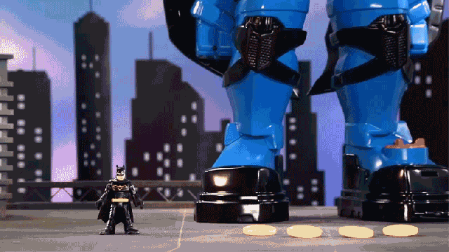 Giant Batman Robot Reveals Bruce Wayne Has Iron Man Envy