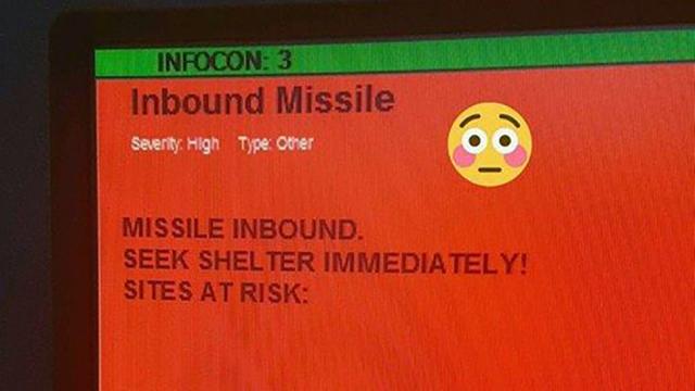 Accidental Inbound Missile Warning Scares The Hell Out Of US Air Force Personnel 
